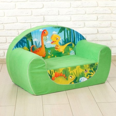 Soft toy-loan "Dinosaurs", green color