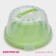 Tortovitsa with a lid of a share, d = 28 cm, color mix