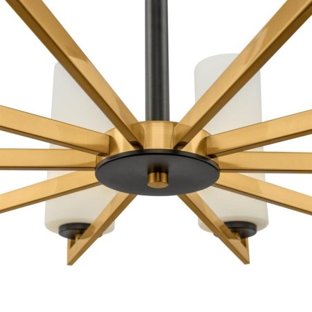 Chandelier Maytoni Mod089PL-10BS, 10KHE27, 40W, 86x86x76.4 cm, black color and brass-3