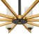 Chandelier Maytoni Mod089PL-10BS, 10KHE27, 40W, 86x86x76.4 cm, black color and brass