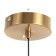 Lamp Bayerlux "Ivil" 1xLED 12W gold 18x18x29-210 cm