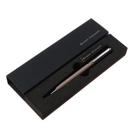 Switching handle, 0.7 mm, BrunovisConti Palermo, Blue rod, metal case Soft Touch Gray, in case