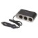 Airline ASP-3S-15, 5A+USB 1A cigarette lighter with load switches