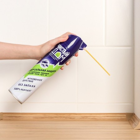 Aerosol from insects pure house super universal double spraying 600 ml-5