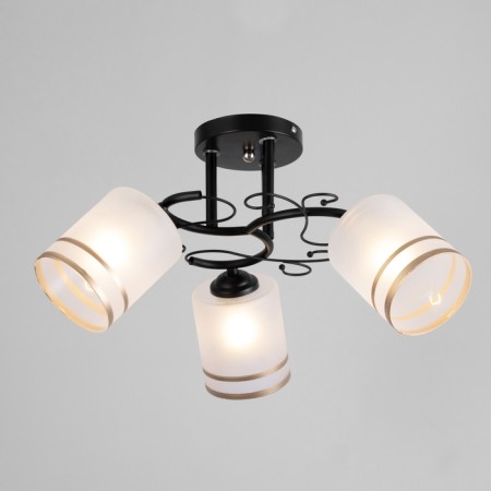 Marty chandelier 3he27 40w Black 48x48x26 cm-1