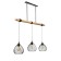 Causte "Arlando" 3he27 40W black 60x20x20-200cm