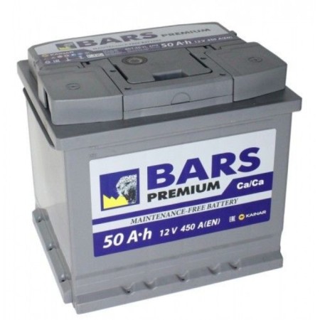 Bars Premium 50 Ach, 6st-50.0 VL battery, reverse polarity