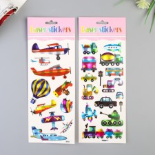 Sticker plastic holography 
