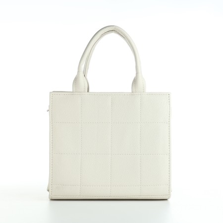 Textura touut bag, small size, white color