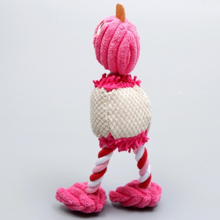 Textile toy "Merry Flamingo", 28 x 6 cm-3