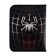 Folder for notebooks A5, 180 x 230 x 25 mm, lightning around, plastic 0.5, PM-A5-04 Calligrata "Spider"