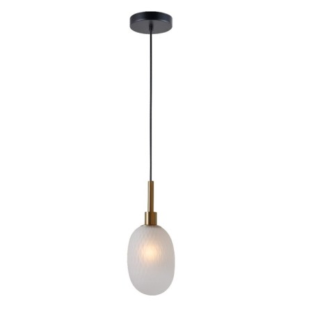 Suspension lamp Gerhort G51257/1BK+BRS WT, 1x40W, E14, 156x15x15 cm, bronze color