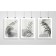 A set of interior posters (posters) 30x40 cm, 3 pcs, 250 g/m2, 6-009,