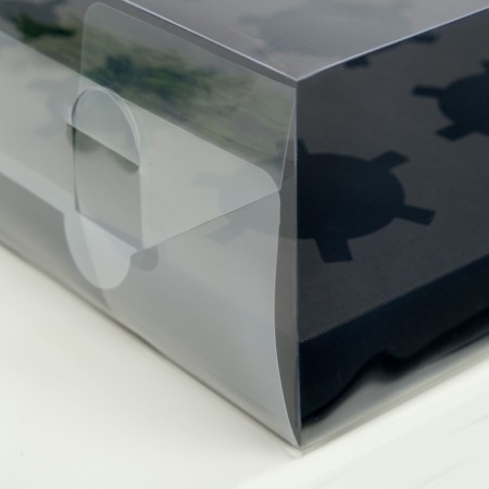 Box for 12 cupcakes, black, 34.7 × 26.3 × 10 cm-2