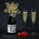 New Year's decoration for the bottle "Love", for the New Year