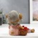 Souvenir Polystone "Bear with apples" Long legs mix 23.5x10.5x8 cm