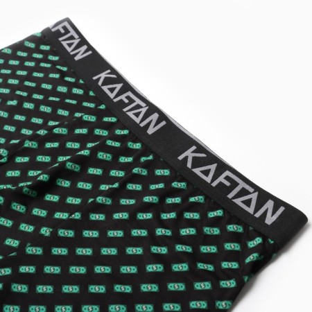 Panties men's boxers KAFTAN "Money", Black size 46-1