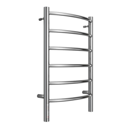 Terminus heated towel rail "Classic" P6, 400x650 mm, left, chrome-1