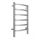 Terminus heated towel rail "Classic" P6, 400x650 mm, left, chrome