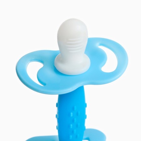 Silicone teething "on the leg", color mix, crush me-3
