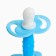 Silicone teething "on the leg", color mix, crush me