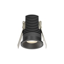 Built-in lamp Technical DL059-7W3K-B Mini, 39x39x51 mm, LED, 7W, 590LM, 3000K, black color black