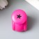 The hole -of -the -figable button "Star" d = 1 cm 4.3x4x3 cm mix