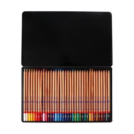 Pencils Color set of 36 colors, ZHK "Master Class", professional, in a metal pencil case-2