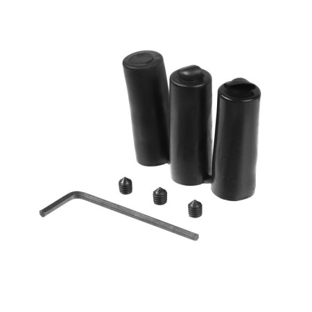 PPP handle rose, under the diameter of 8/10/12 mm, red-2