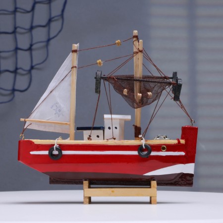 Souvenir ship "Fisherman" 20*20cm-1