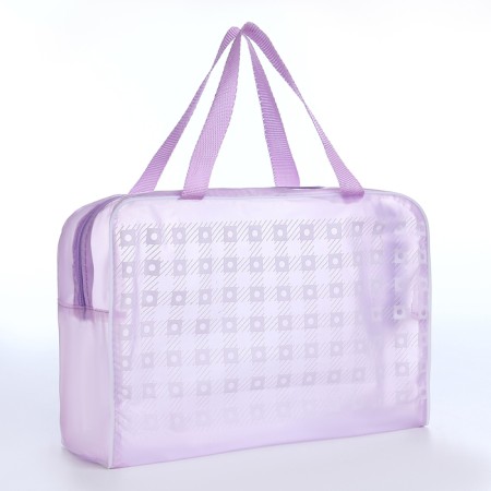 Lightning cosmetic bag, purple color