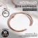 Ring for the cornice, connective, d = 50/56 mm, 10 pcs, color pink gold
