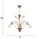 Glori chandelier BP 3x40W E27 Gold Model: 2600545