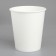 A glass of paper "white" for hot drinks, 250 ml, diameter 80 mm