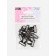 Flotter for a swimsuit, metal, 17 mm, 5 pcs., Black nickel color
