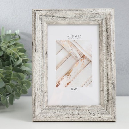 Photo frame Plastic "Mira" 10x15 cm, 642653-4, (plastic screen)
