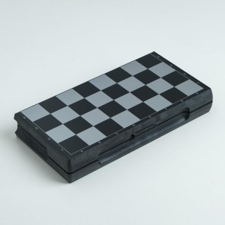 Magnetic chess, 19.5 x 19.5 cm, black and white-4