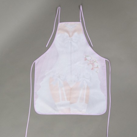 Apron kitchen "Bride", full -color-4