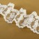Lace on a grid, 55 mm × 9 ± 0.5 m, white color