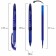 A pen with erased ink, gel, Brauberg "X-Erase" 0.7 mm, flu, blue case, blue ink