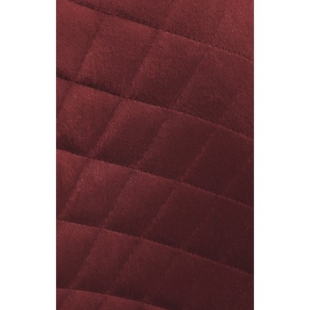 Stol on a metal frame DABL Metal/velor, gold/burgundy 45x51x86 cm-5