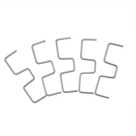 M-shaped brackets for fixing branches, 10 cm, metal-4