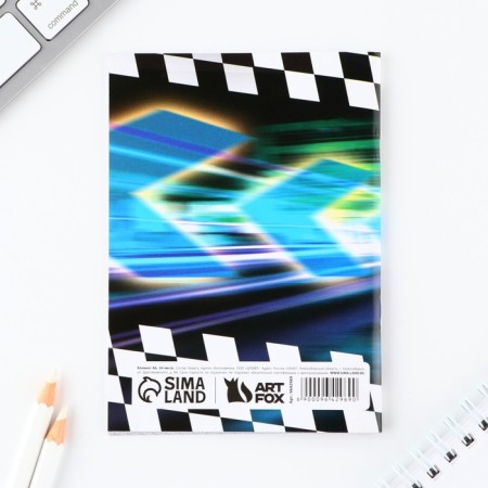 Notepad A6, 24 sheets, in the "Machine" cage-4