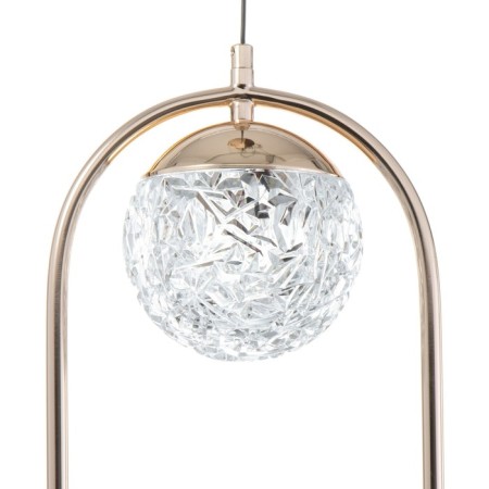 Lamp Bayerlux "Orlix" 2xLED 40W gold 20.5x13x42 cm-6