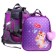 School backpack 38 x 30 x 16 cm, ergonomic back, Stavia "Red cat"
