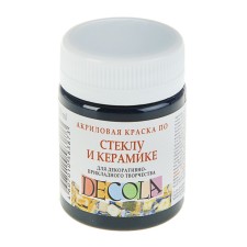 Decola glass paint and ceramics, 50 ml, black, 4028810