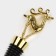 Magistro deer bottle traffic jam, golden color