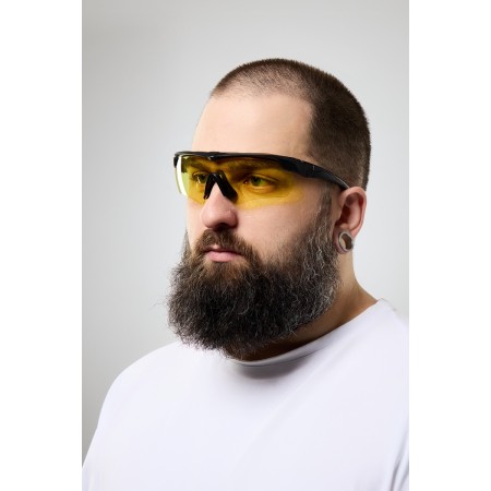 Tactical glasses, rifle "Storm Tactic" lenses - yellow-6