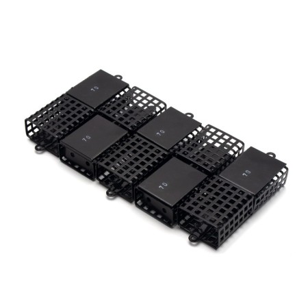 Feeding feeder Yaman rectangular 70 g, metal, removable plastic bottom, packaging 10 pcs. 106948-1