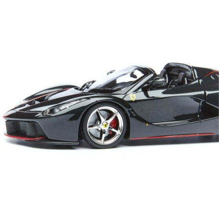 MASTO DIE-CAST Laferrari Aperta machine, with a screwdriver, 1:24, black color-8
